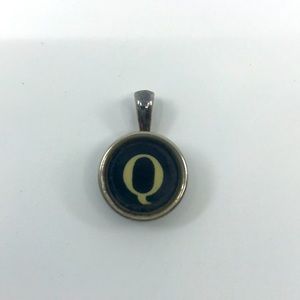 Typewriter Q Pendant